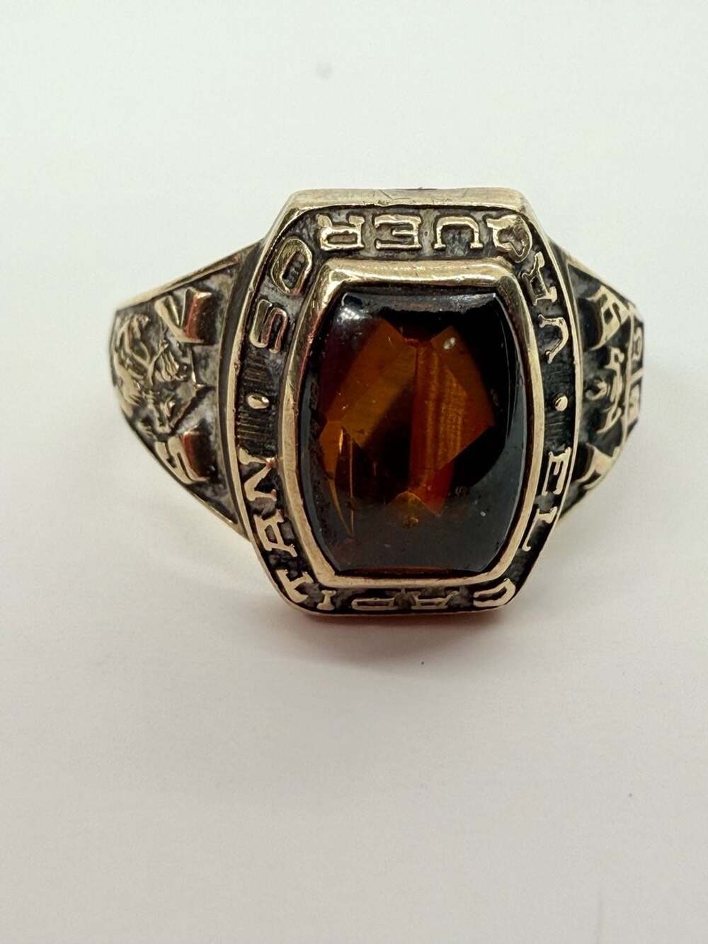 Josten's 10K Gold Vintage El Capitan Vaqueros Class Ring